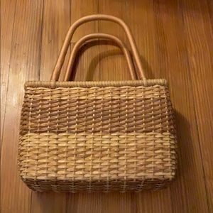 Mini straw bag